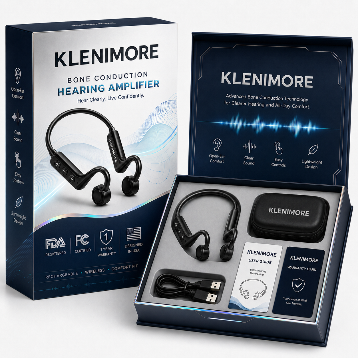 šEnds Today: 70% OFF!ā°šRevitalize your ears againš š„ LIMITED TIME OFFER!š„Bone Conduction Smart Hearing Aid Bluetooth Earphones