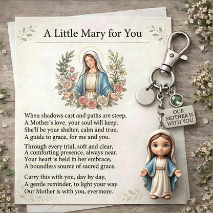 "A little reminder that you're not alone." - Comforting Pocket Reminder Keychain & Poem Card Gift Set 🌟🙏