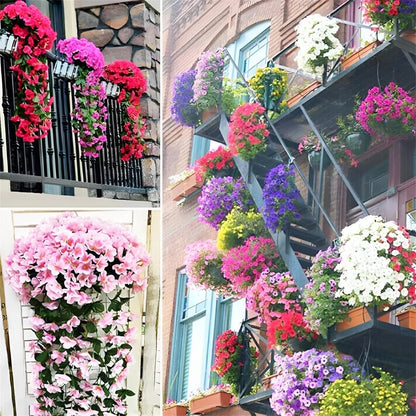 🌺UV Resistant Hanging Artificial Morning Glory Vine 💖