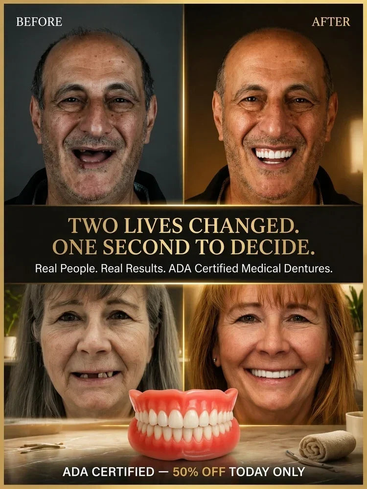 ADA-certified complete dentures (USA)