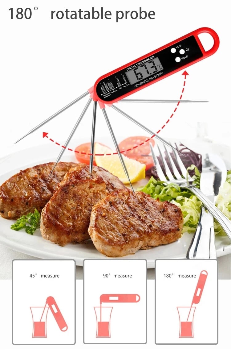 ⏰Final 3-hour Preferential Deal✨Meat Thermometer - Digital Instant Read