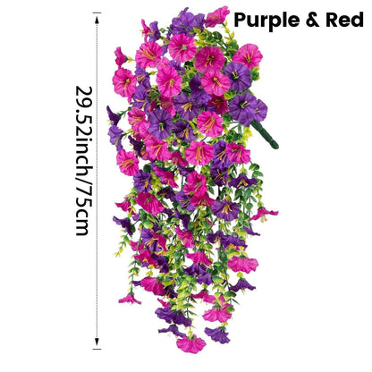 🌺UV Resistant Hanging Artificial Morning Glory Vine 💖