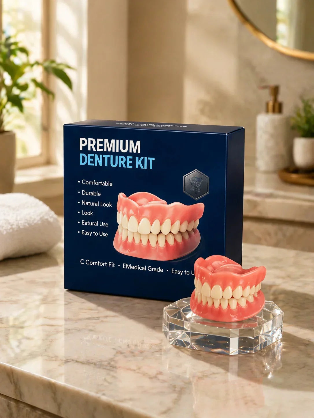 ADA-certified complete dentures (USA)