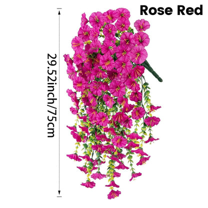 🌺UV Resistant Hanging Artificial Morning Glory Vine 💖