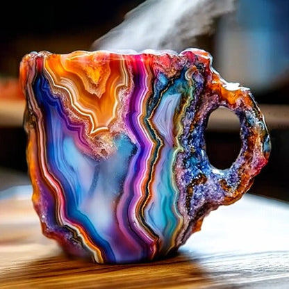 🎁 Last Day Sale 70% OFF📦2026 New Mineral Crystal Coffee Mugs☕