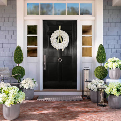 💥Last Day 70% OFF💐Artificial Outdoor Hydrangea Flowers - UV resistant, Waterproof, Windproof