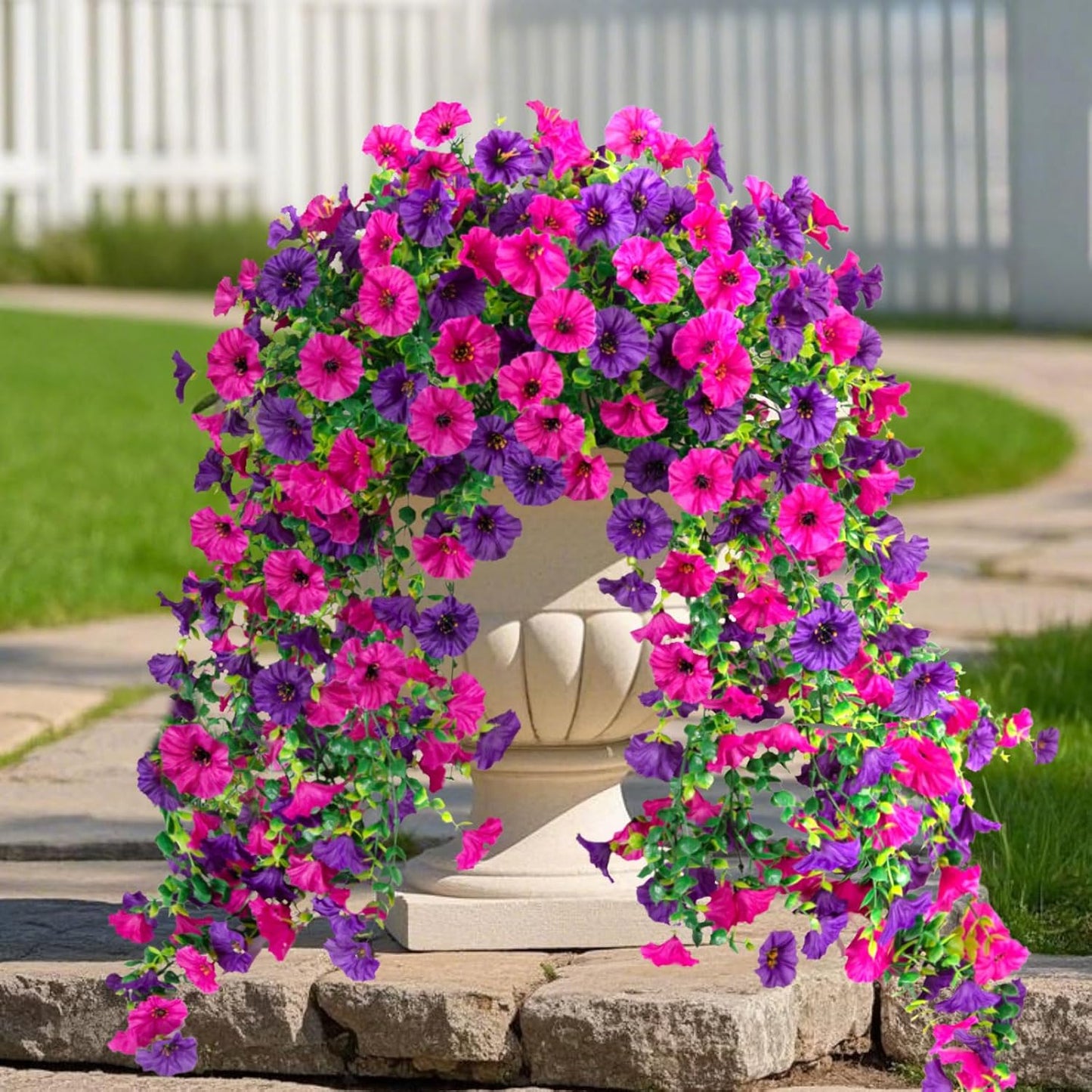 🌺UV Resistant Hanging Artificial Morning Glory Vine 💖