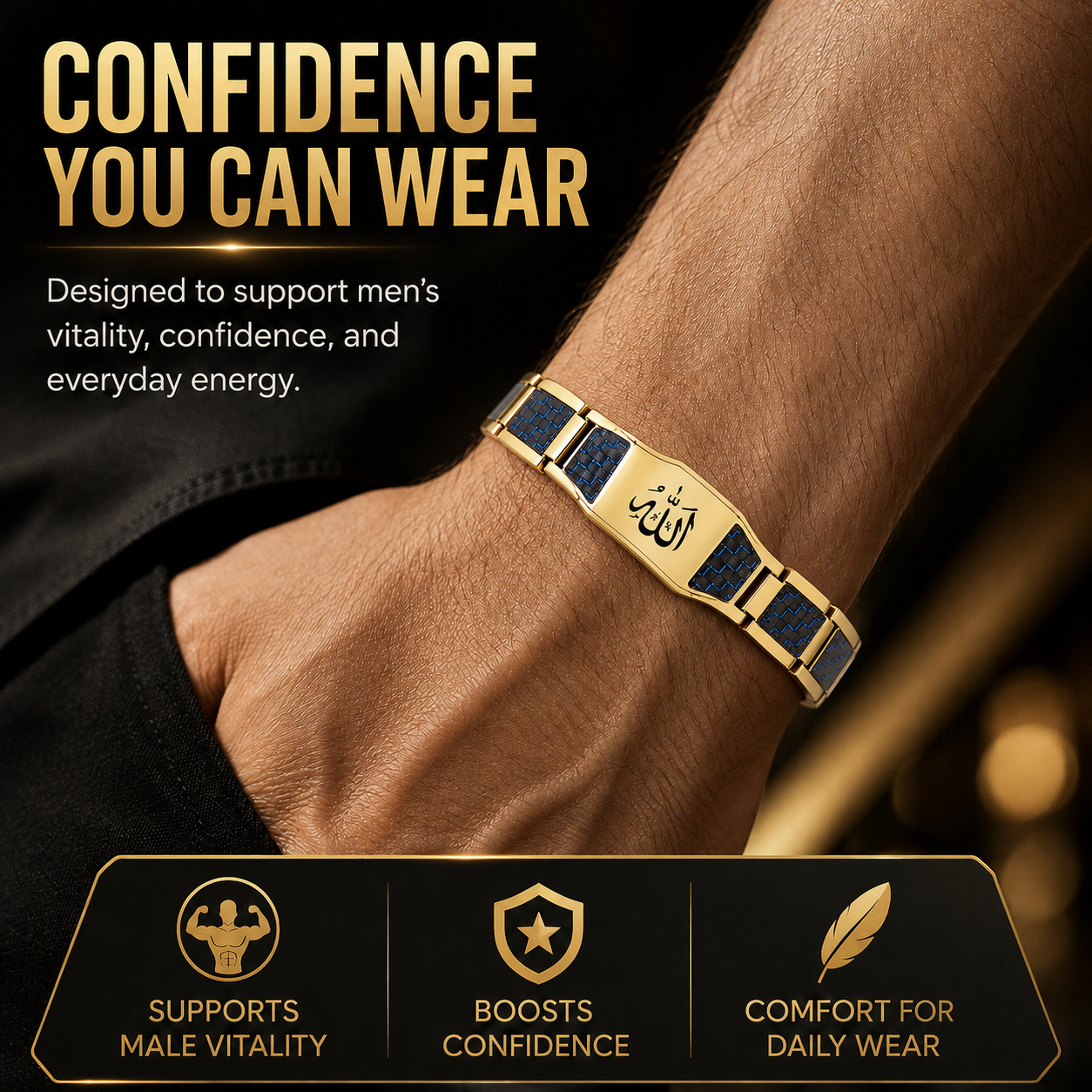 🍊Ares Chain——Men’s Strength & Vitality Chain🍆Upgrade Your Energy, Style, and Confidence-B01