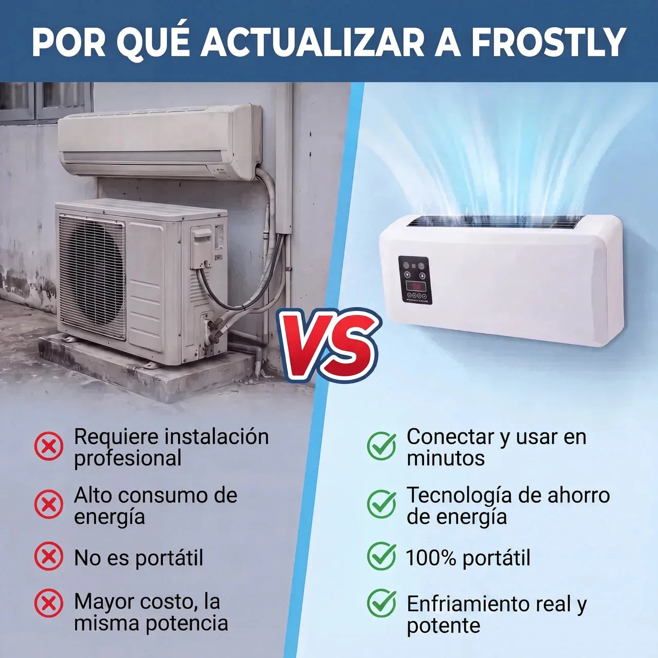 ❄️Limited Discount🔥Ductless Portable Air Conditioners No Windows Needed