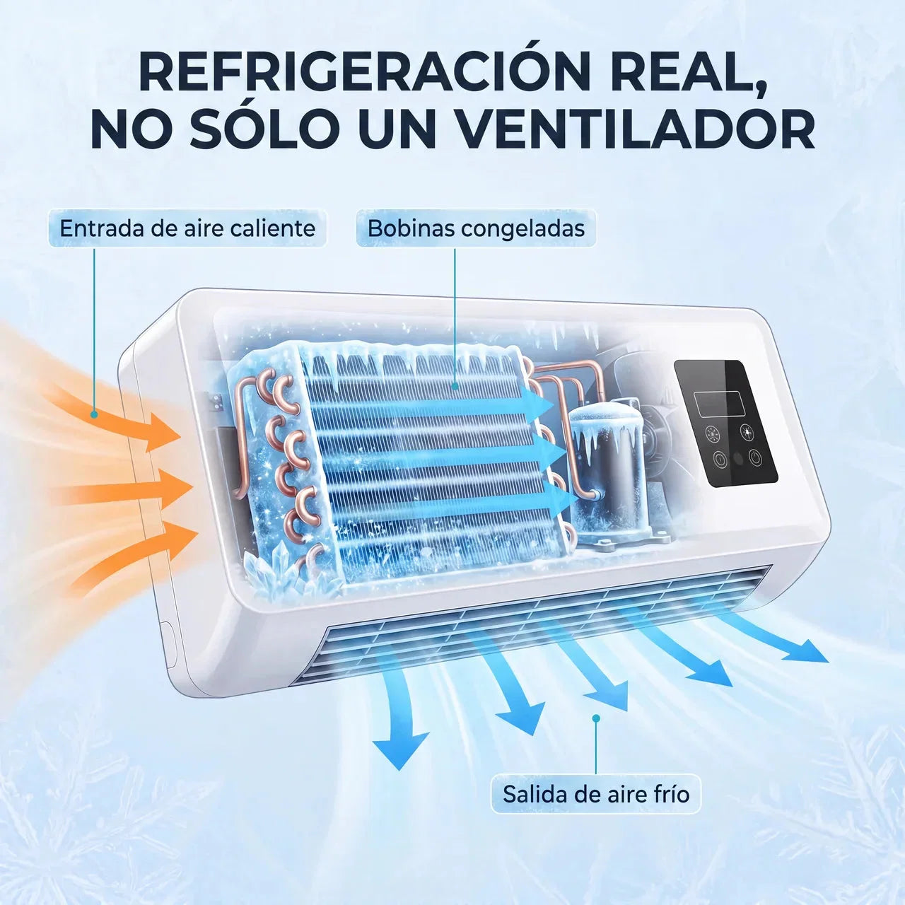 ❄️Limited Discount🔥Ductless Portable Air Conditioners No Windows Needed