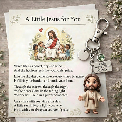 "A little reminder that you're not alone." - Comforting Pocket Reminder Keychain & Poem Card Gift Set 🌟🙏